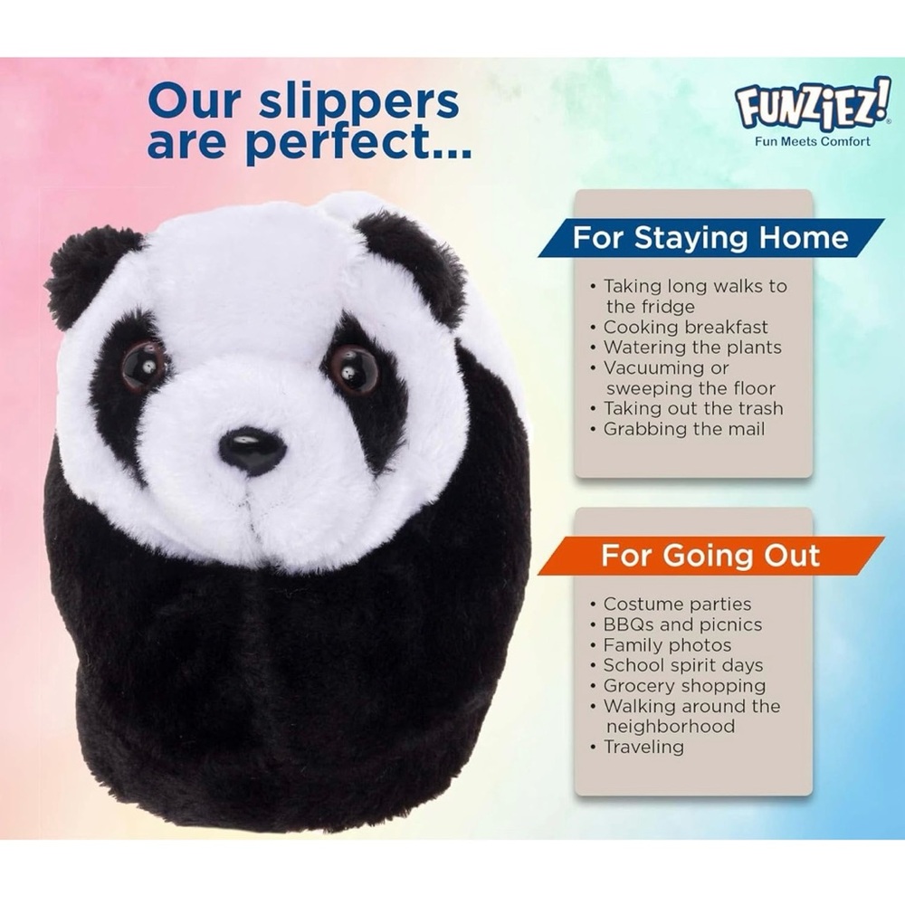Panda Slippers - Picture 5 of 9